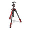 Manfrotto (マンフロット) befree アルミニウム三脚ボール雲台キット MKBFRA4R-BH レッド レッド
