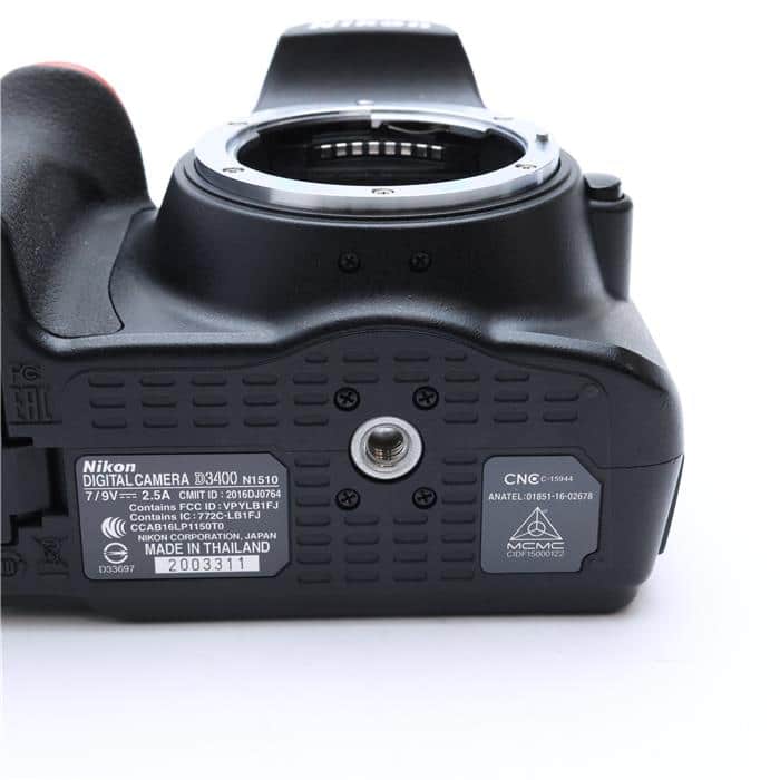 中古)Nikon (ニコン) D3400 ダブルズームキット ブラック（商品ID