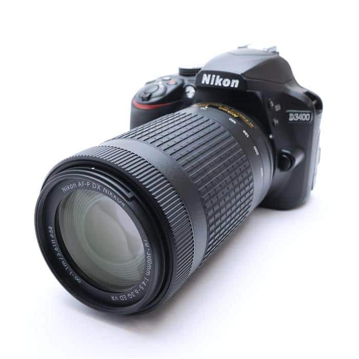 【極美品】ニコン　D3400 ダブルズームレンズキット Amazon | Nikon デジタル一眼レフカメラ D3400 ダブルズーム