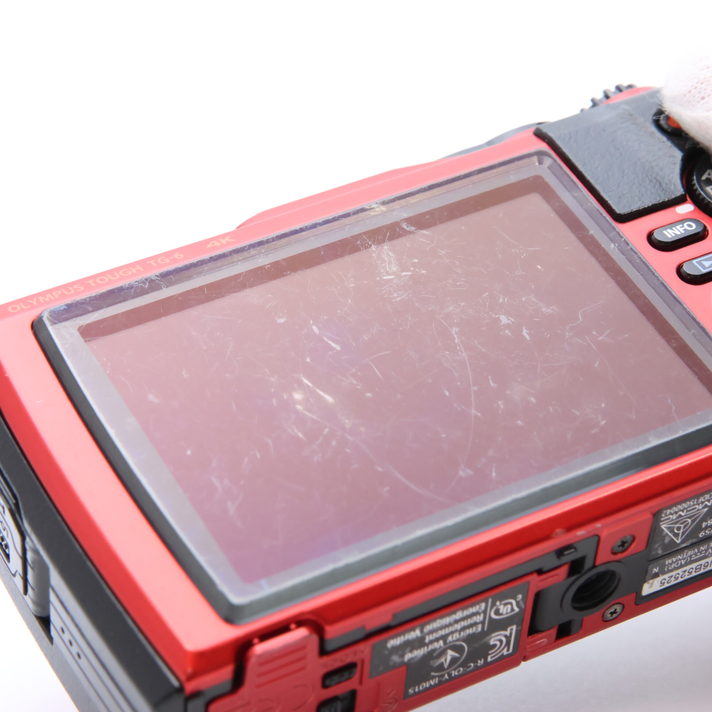 中古)OLYMPUS (オリンパス) Tough TG-6 レッド（商品ID：3717030126033 