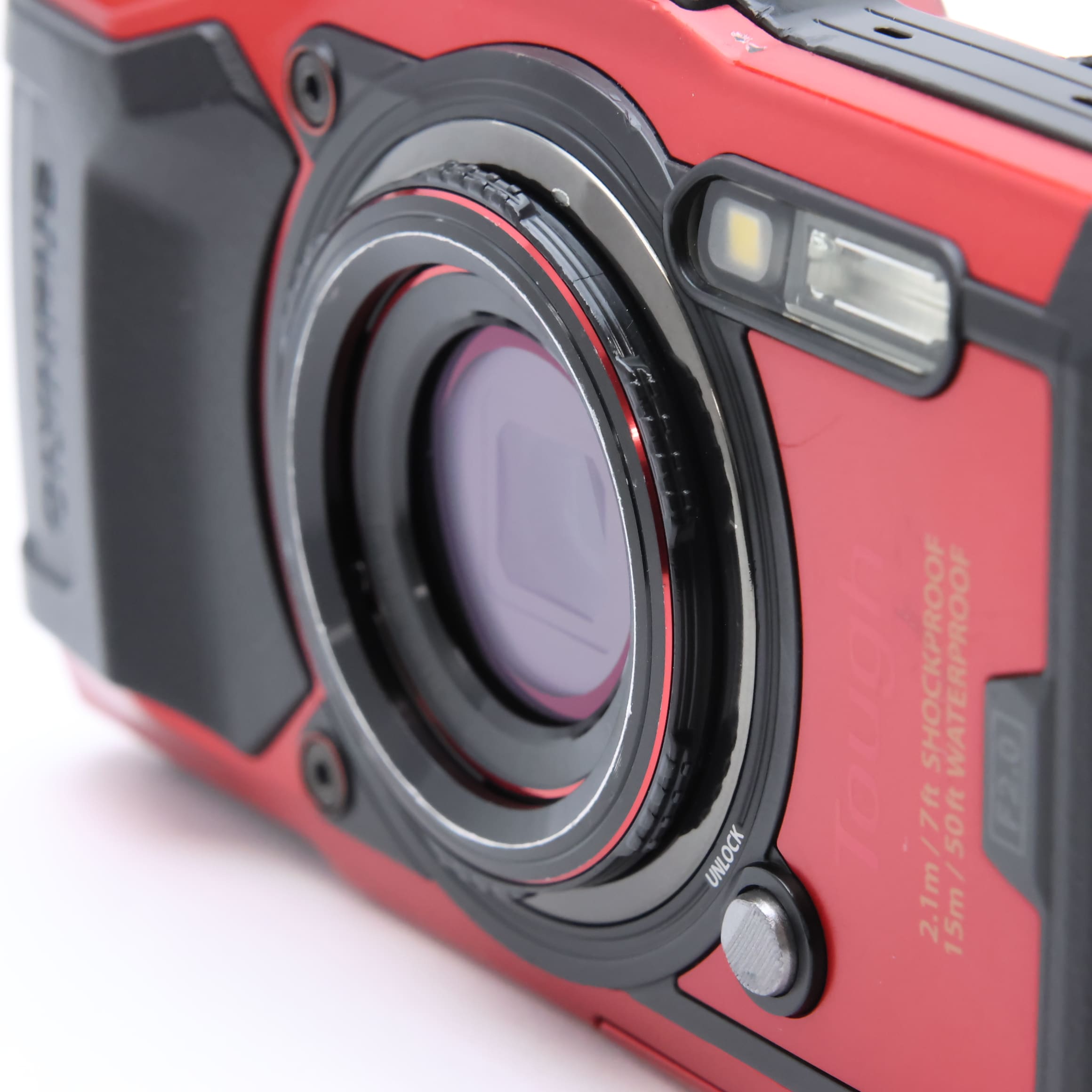 中古)OLYMPUS (オリンパス) Tough TG-6 レッド（商品ID：3717030126033 