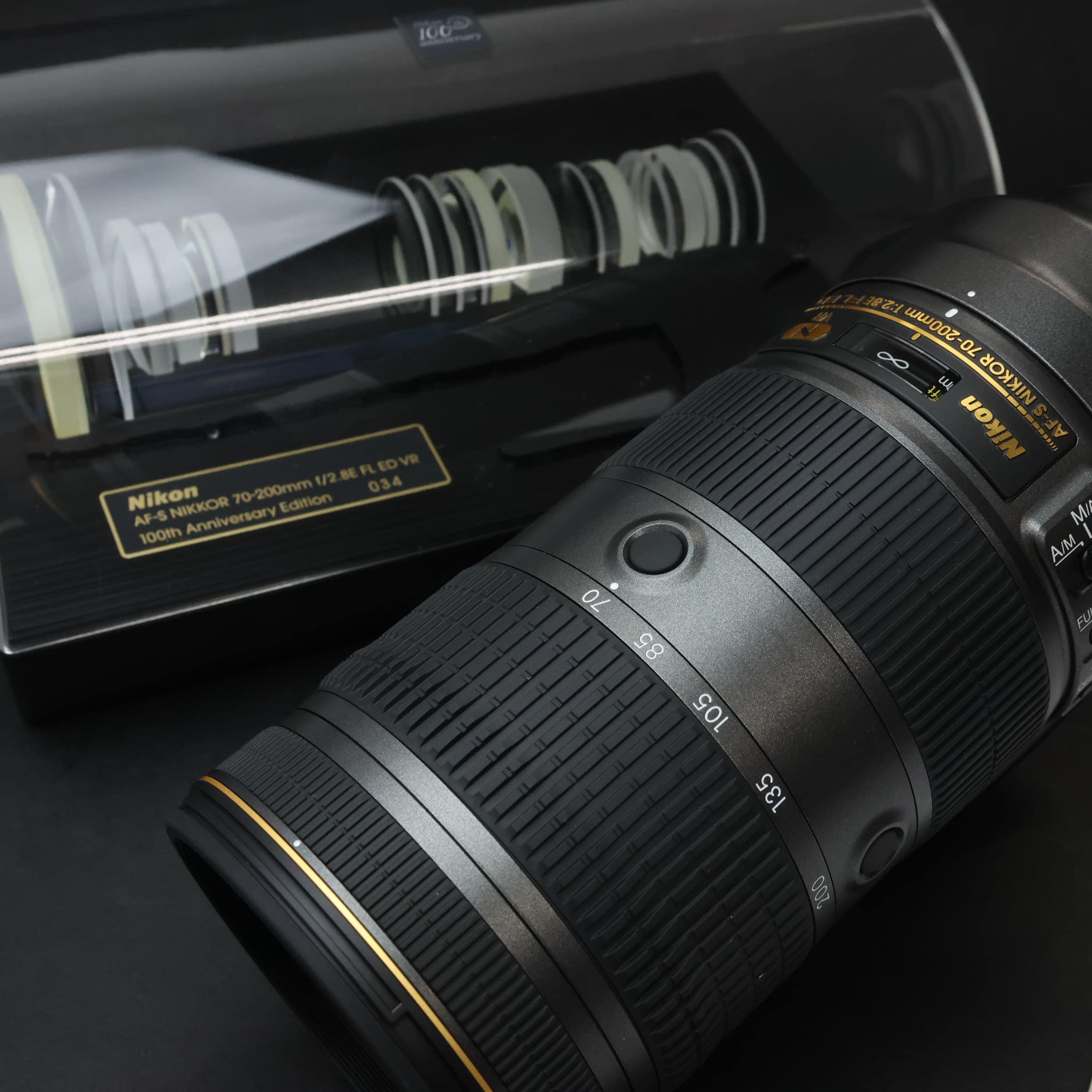 中古)Nikon (ニコン) AF-S NIKKOR 70-200mm F2.8E FL ED VR 100周年