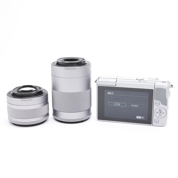 中古)Canon (キヤノン) EOS M10 ダブルズームキット グレー（商品ID