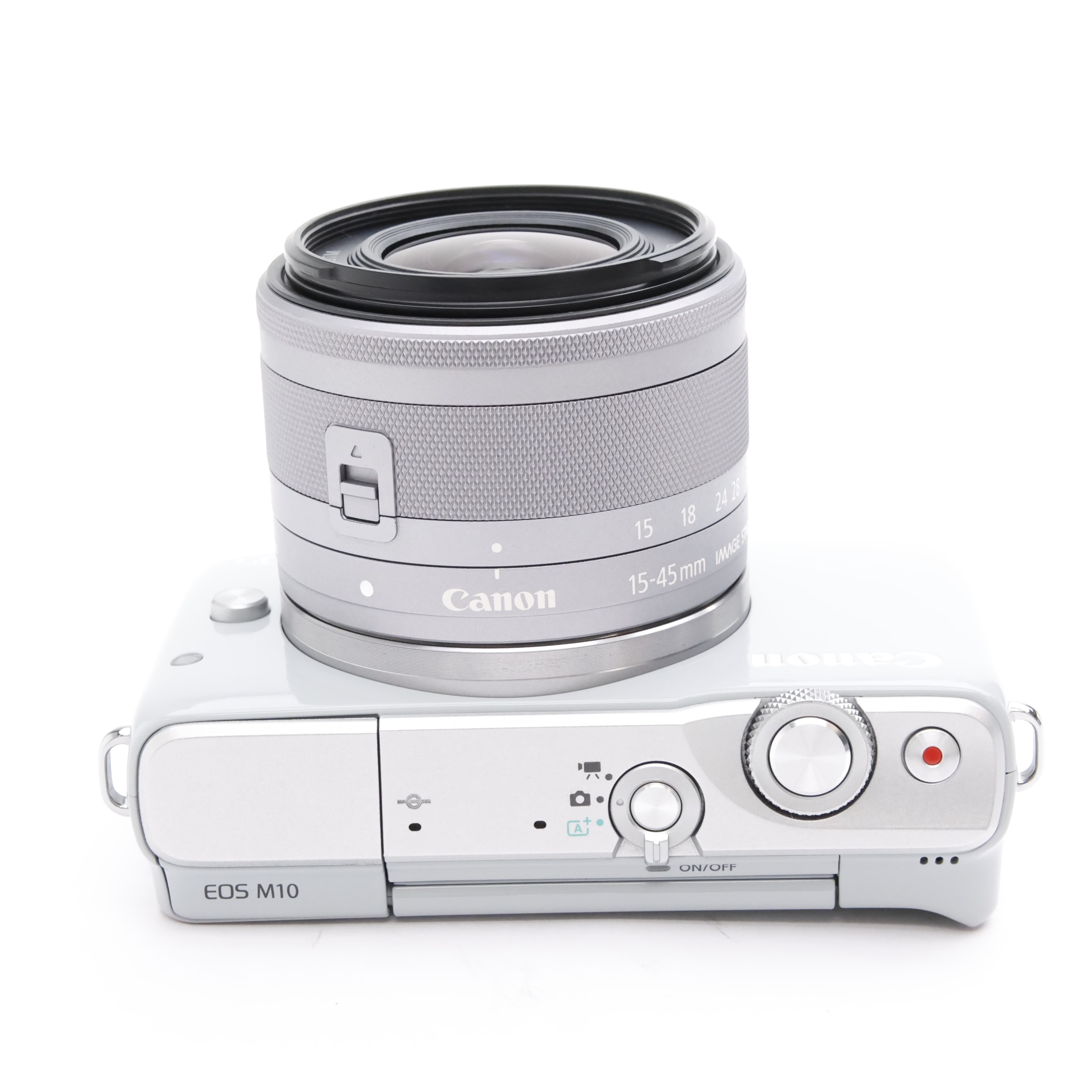 中古)Canon (キヤノン) EOS M10 ダブルズームキット グレー（商品ID