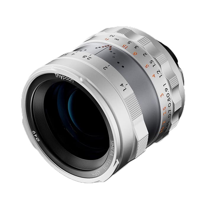 新品)Thypoch（タイポッシュ） Simera 35mm F1.4 (ライカM用) シルバー