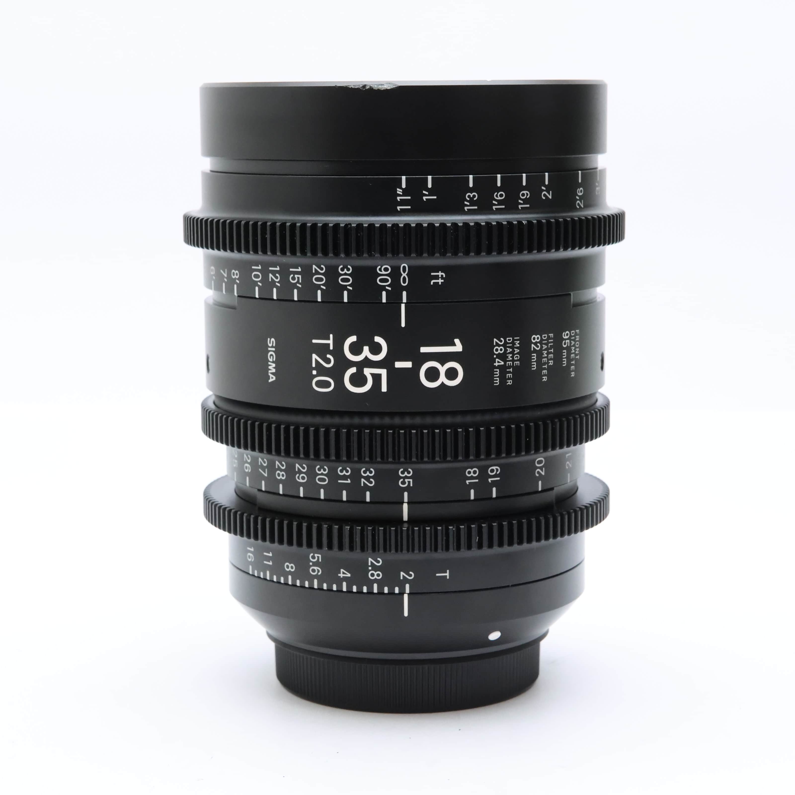 中古)SIGMA (シグマ) 18-35mm T2.0 (キヤノンEF用/フィート表記/Normal