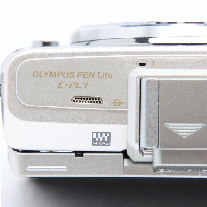 中古)OLYMPUS (オリンパス) PEN Lite E-PL7 ボディ シルバー（商品ID