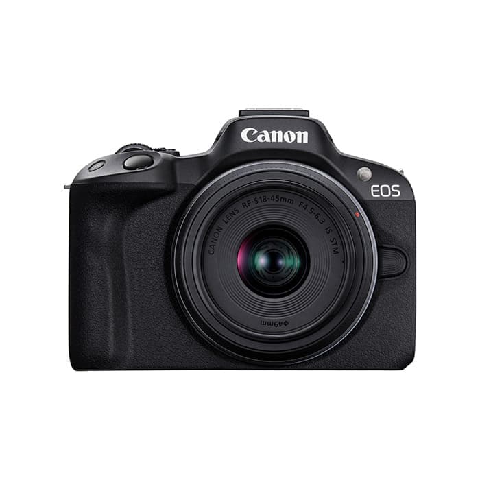 新品)Canon (キヤノン) EOS R50 RF-S18-45 IS STMレンズキット  ブラック（商品ID：4549292205039）詳細ページ デジタルカメラ、ミラーレスカメラ、交換レンズの総合サイト｜マップカメラ