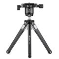 Leofoto（レオフォト） ポケット卓上三脚 MT-02+MTB-19 自由雲台セット