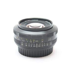 Voigtlander (フォクトレンダー) COLOR-SKOPAR 20mm F3.5 SLII N