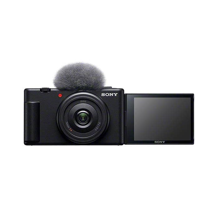 新品)SONY (ソニー) VLOGCAM ZV-1F ブラック（商品ID：4548736147041