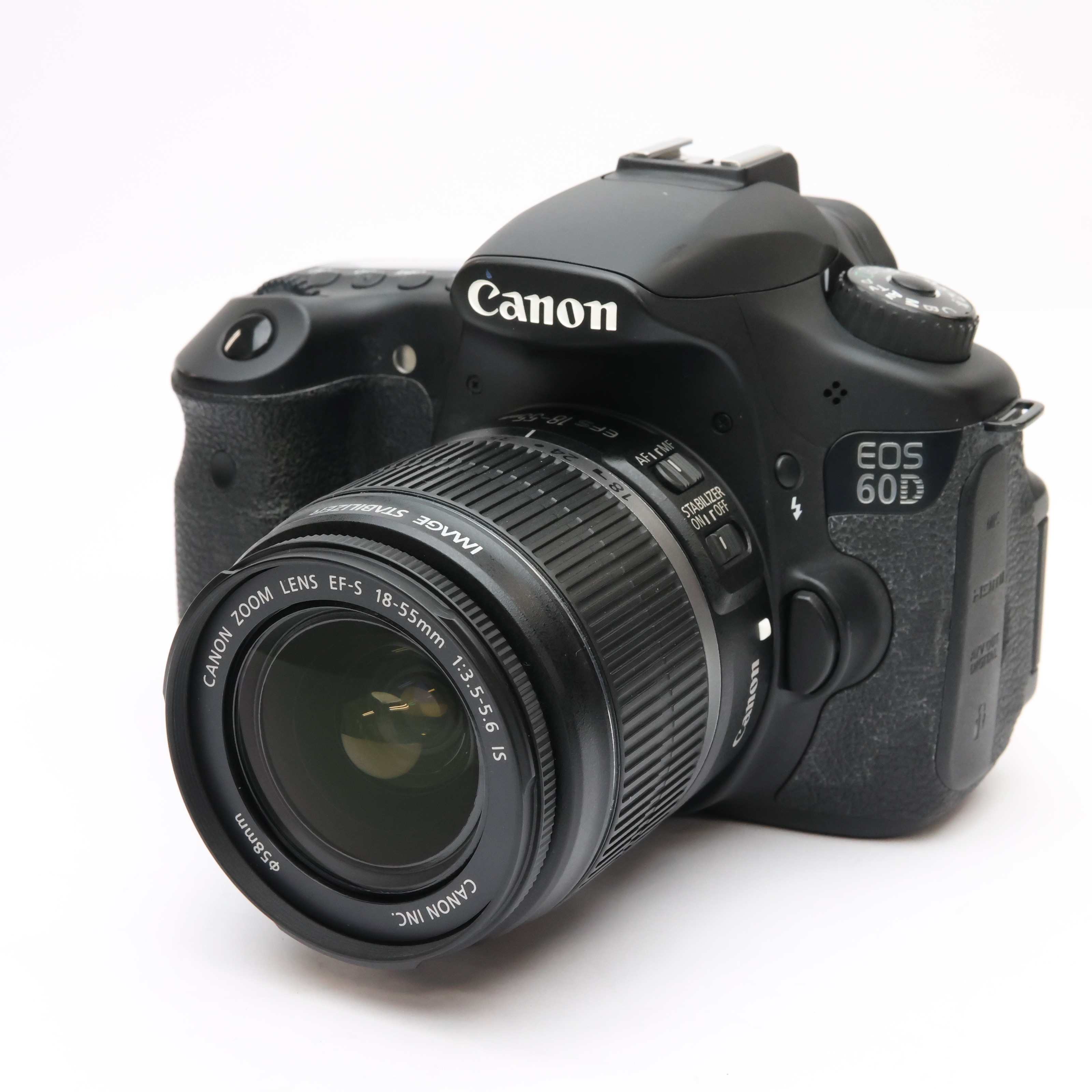 中古)Canon (キヤノン) EOS 60D EF-S18-55 IS レンズキット（商品ID