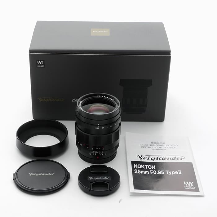 新品)Voigtlander (フォクトレンダー) NOKTON 25mm F0.95 Type II