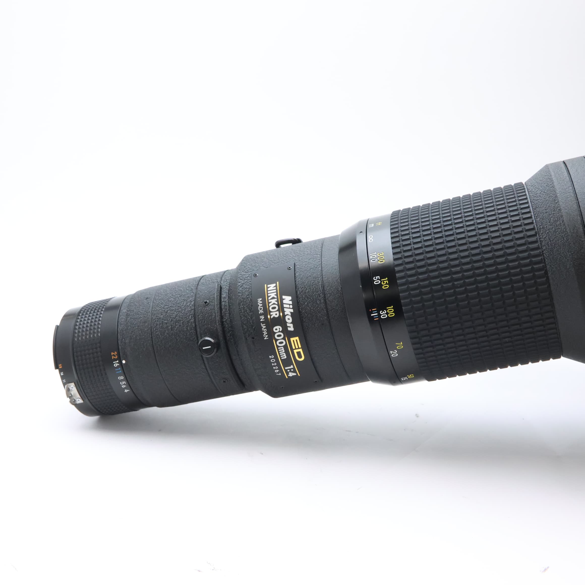 中古)Nikon (ニコン) Ai-S Nikkor 600mm F4 ED IF (NEW) *鏡胴に
