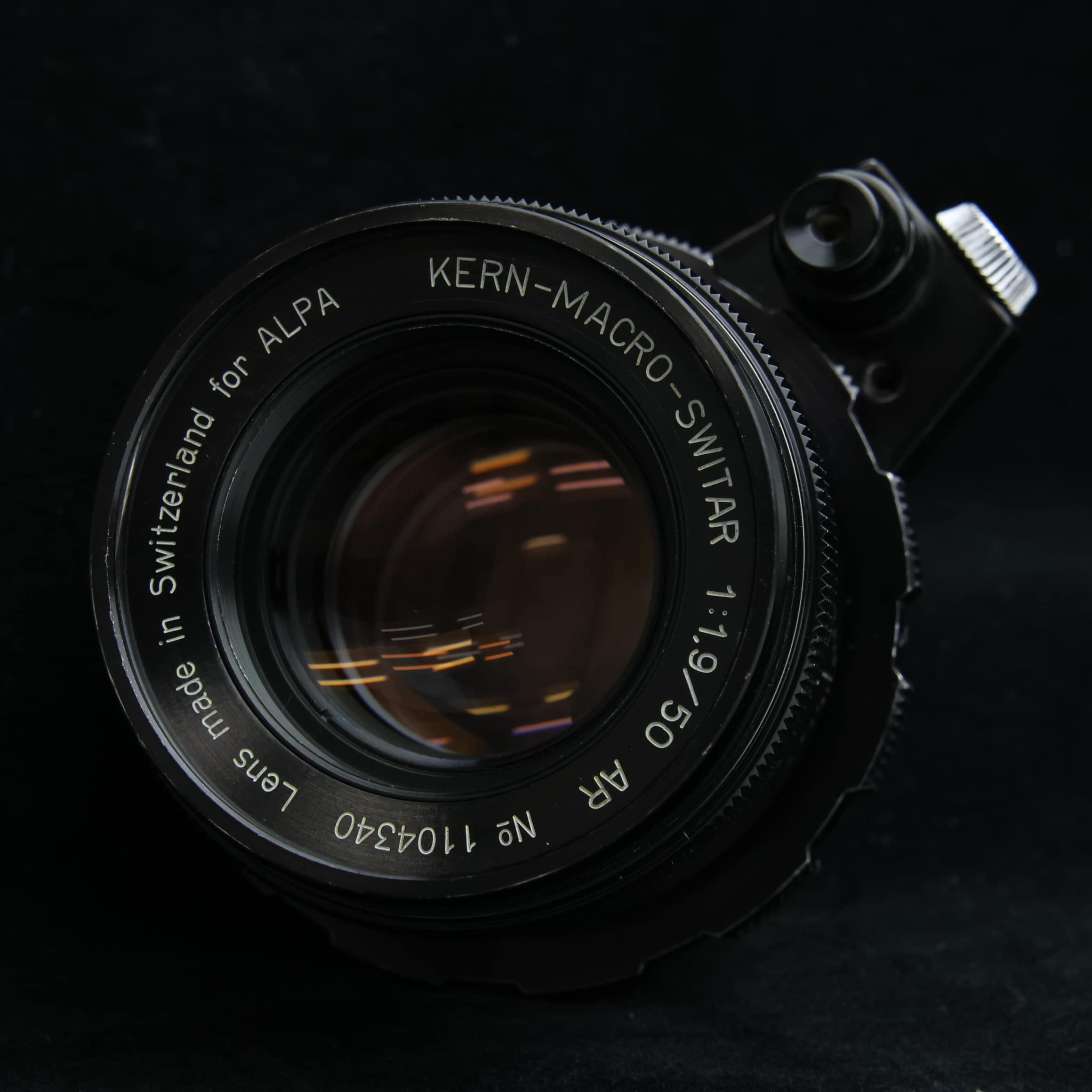 中古)ALPA (アルパ) ケルン マクロスイター 50mm F1.9 AR+レンズフード