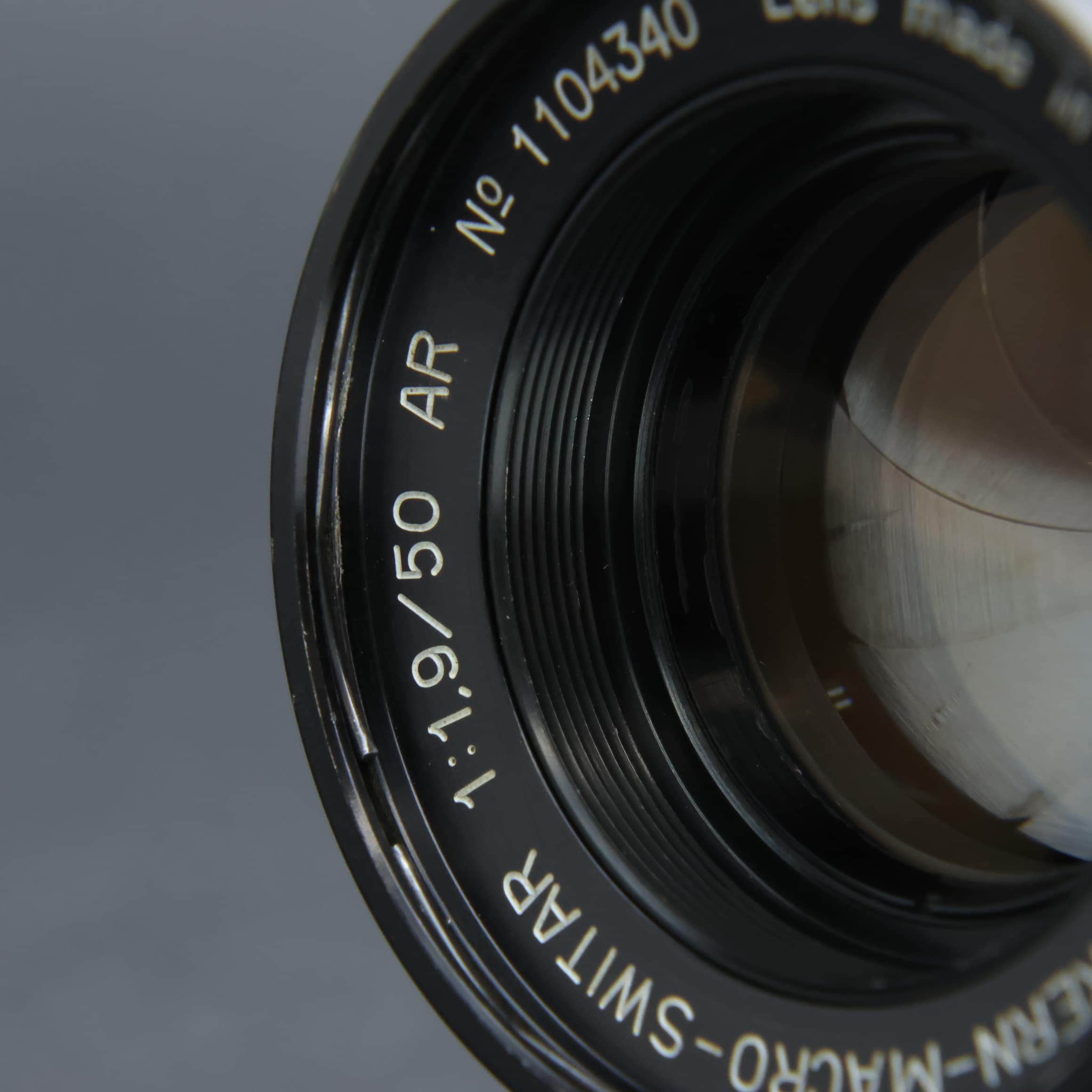 中古)ALPA (アルパ) ケルン マクロスイター 50mm F1.9 AR+レンズフード