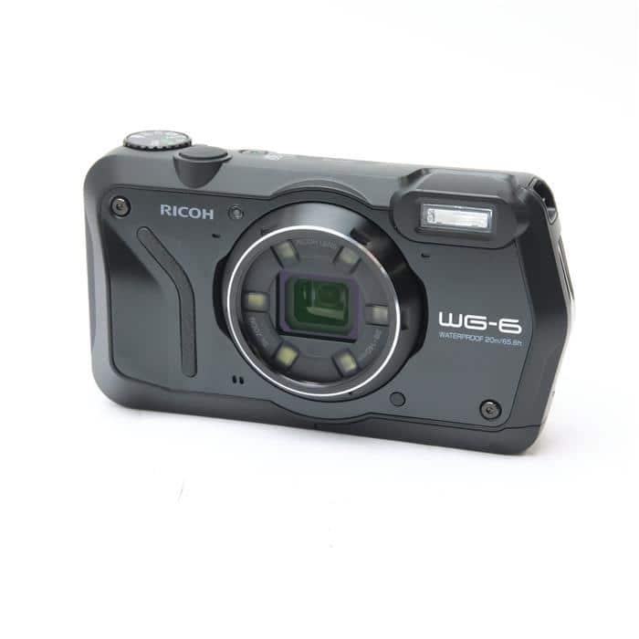 RICOH WG-6 ブラック & オプション品 一式 中古 リコー デジカメ 中古)RICOH (リコー) WG-6 ブラック（商品ID：3717021613047