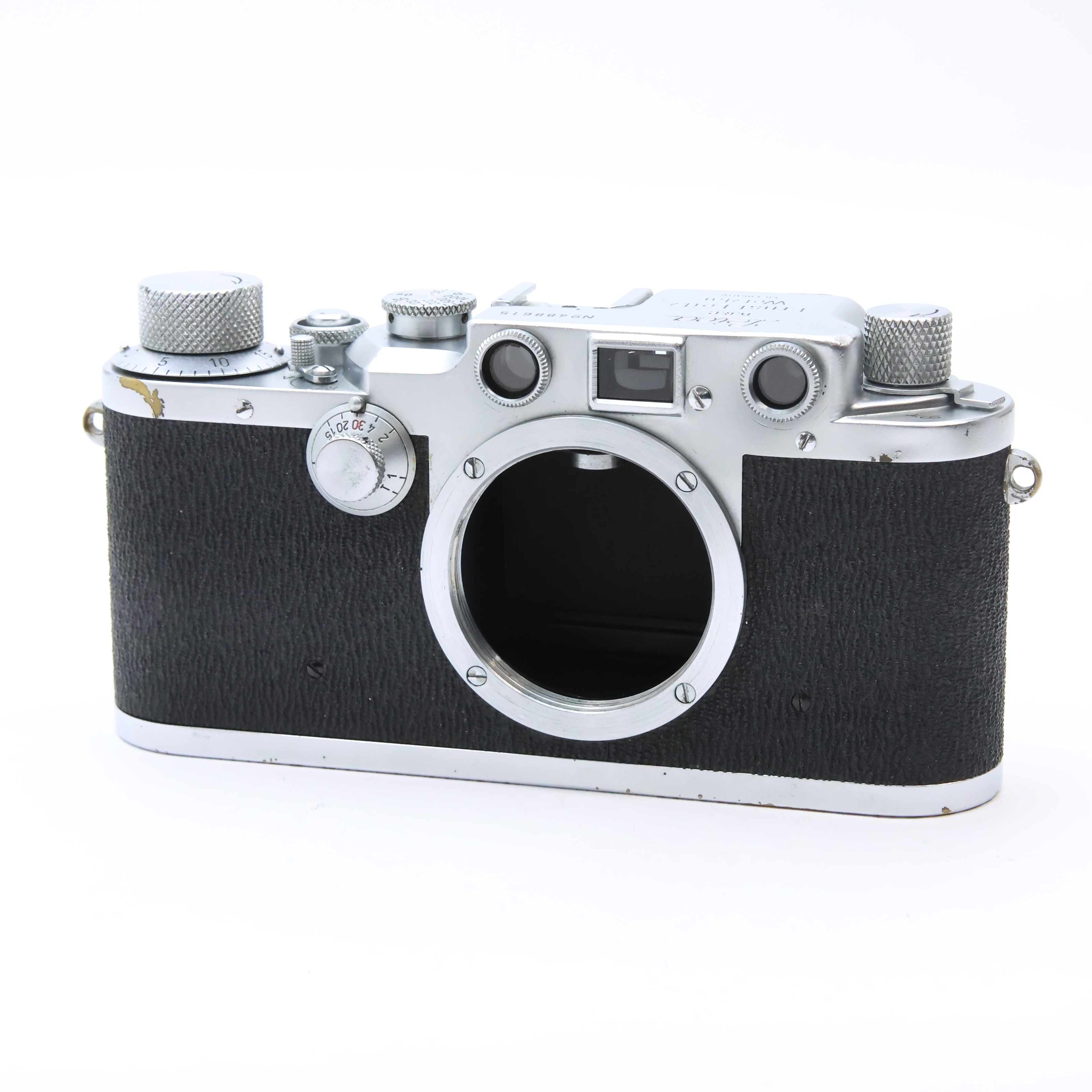 中古)Leica (ライカ) IIIc 後期 (クローム) シャークスキン（商品ID