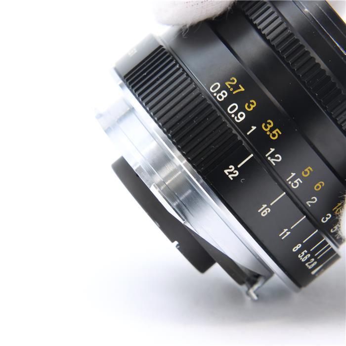 【美品】ミノルタＡＬ-Ｆロッコール３８ｍｍＦ２.７速度優先距離計連動【試写済み】 中古)MINOLTA (ミノルタ) Mロッコール M28mm F2.8 (CLE用) *距離計連動
