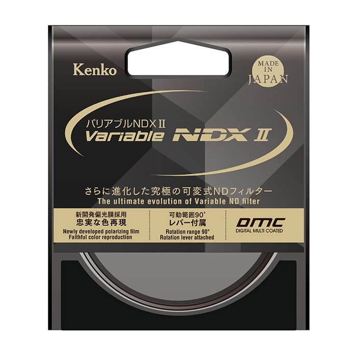 新品)Kenko (ケンコー) バリアブルNDX II 77mm（商品ID