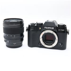 中古)FUJIFILM (フジフイルム) X-T50 XF16-50mmレンズキット ブラック