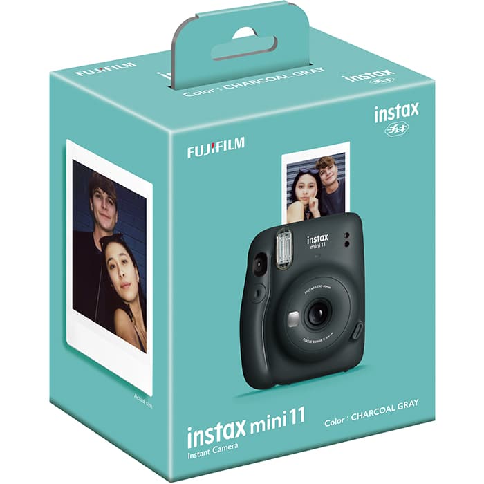 カメラ フィルムカメラ 新品)FUJIFILM (フジフイルム) チェキ instax mini 11 チャコール 
