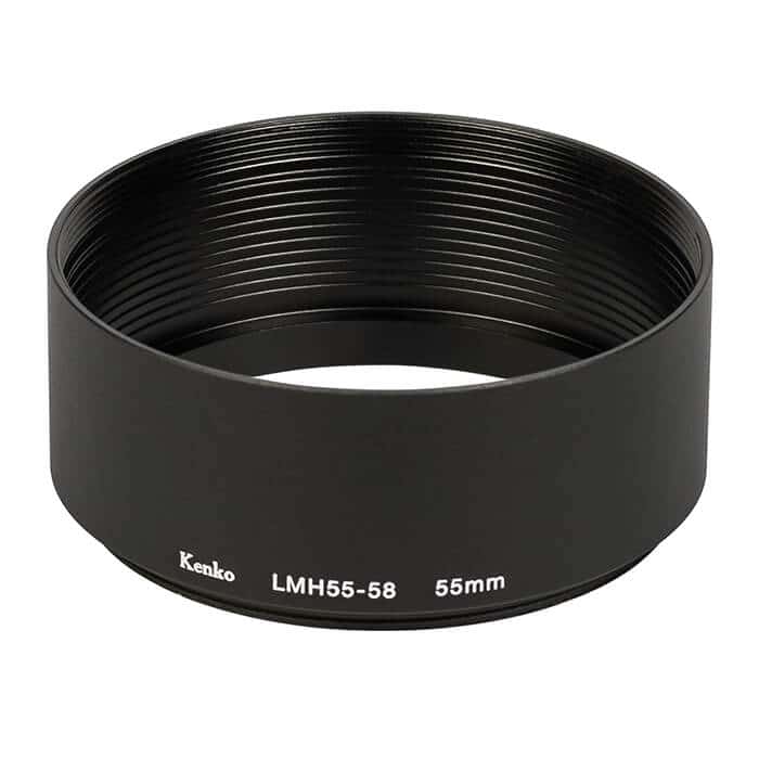 新品)Kenko (ケンコー) レンズメタルフード レンズ側55mm フード 新品)Kenko (ケンコー) レンズメタルフード レンズ側55mm フード