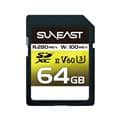 SUNEAST (サンイースト) ULTIMATE PRO SDXCカード 64GB UHS-II V60 U3 SE-SDU2064GC280
