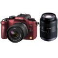 Panasonic (パナソニック) LUMIX DMC-G2W-R ダブルズームレンズキット コンフォートレッド