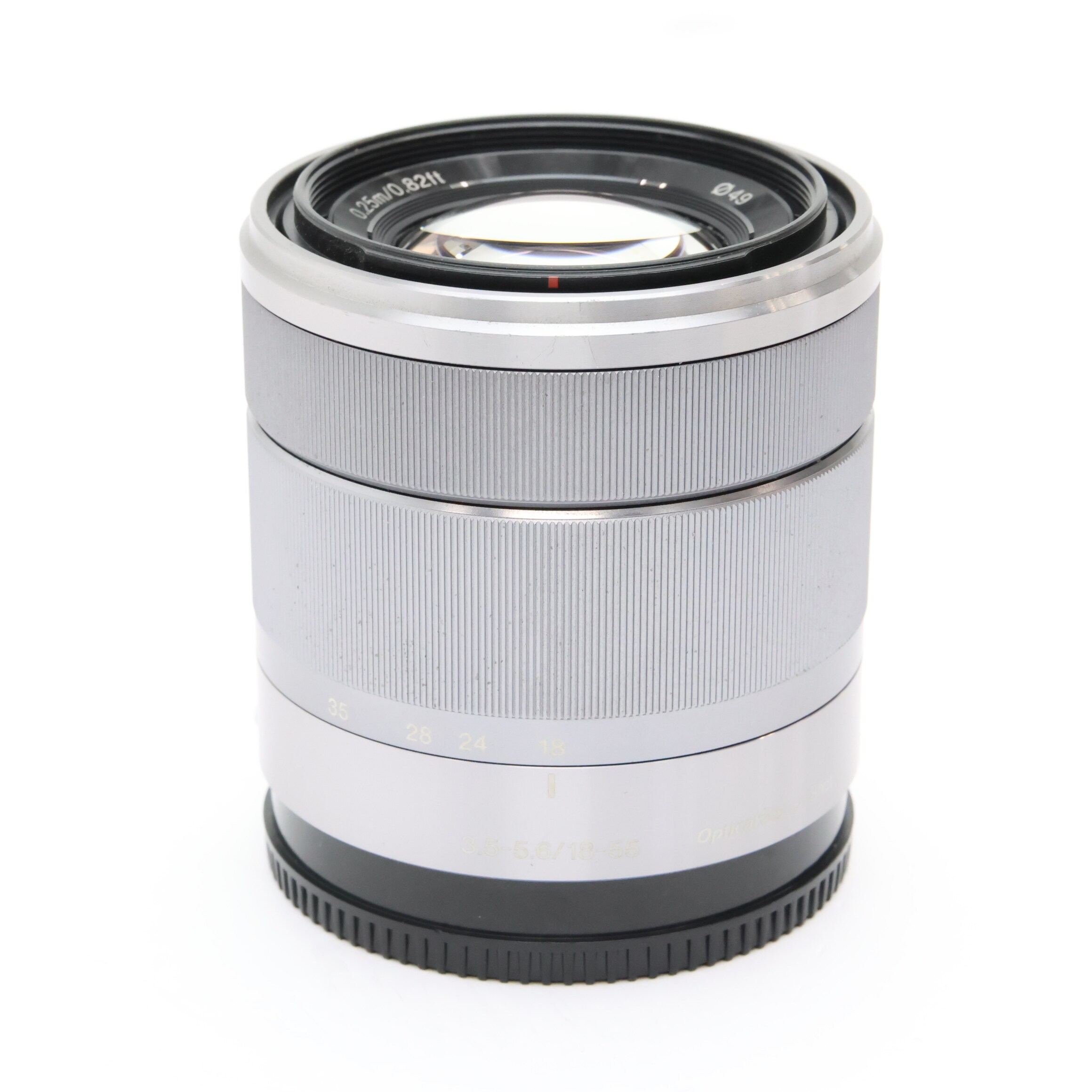中古)SONY (ソニー) E 18-55mm F3.5-5.6 OSS SEL1855 シルバー（商品ID 