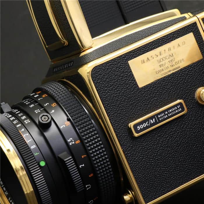 中古)HASSELBLAD (ハッセルブラッド) 500C/M ゴールド 標準セット(CF80