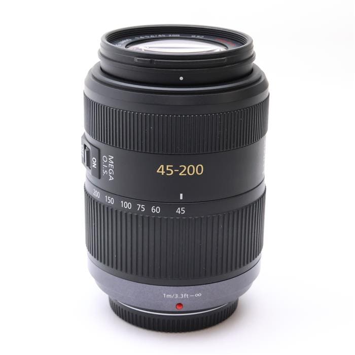 美品 パナソニック レンズ 45-200mm f4-5.6 H-FS045200 中古)Panasonic (パナソニック) G 45-200mm F4.0-F5.6 MEGA O.I.S. H