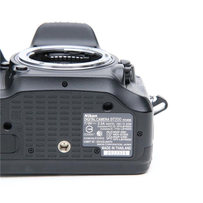 中古)Nikon (ニコン) D7200 ボディ（商品ID：3717030922055）詳細
