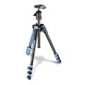 Manfrotto (マンフロット) befree アルミニウム三脚ボール雲台キット MKBFRA4L-BH ブルー