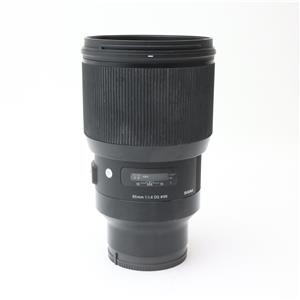 SIGMA (シグマ) Art 85mm F1.4 DG HSM (ソニーE用/フルサイズ対応)」の