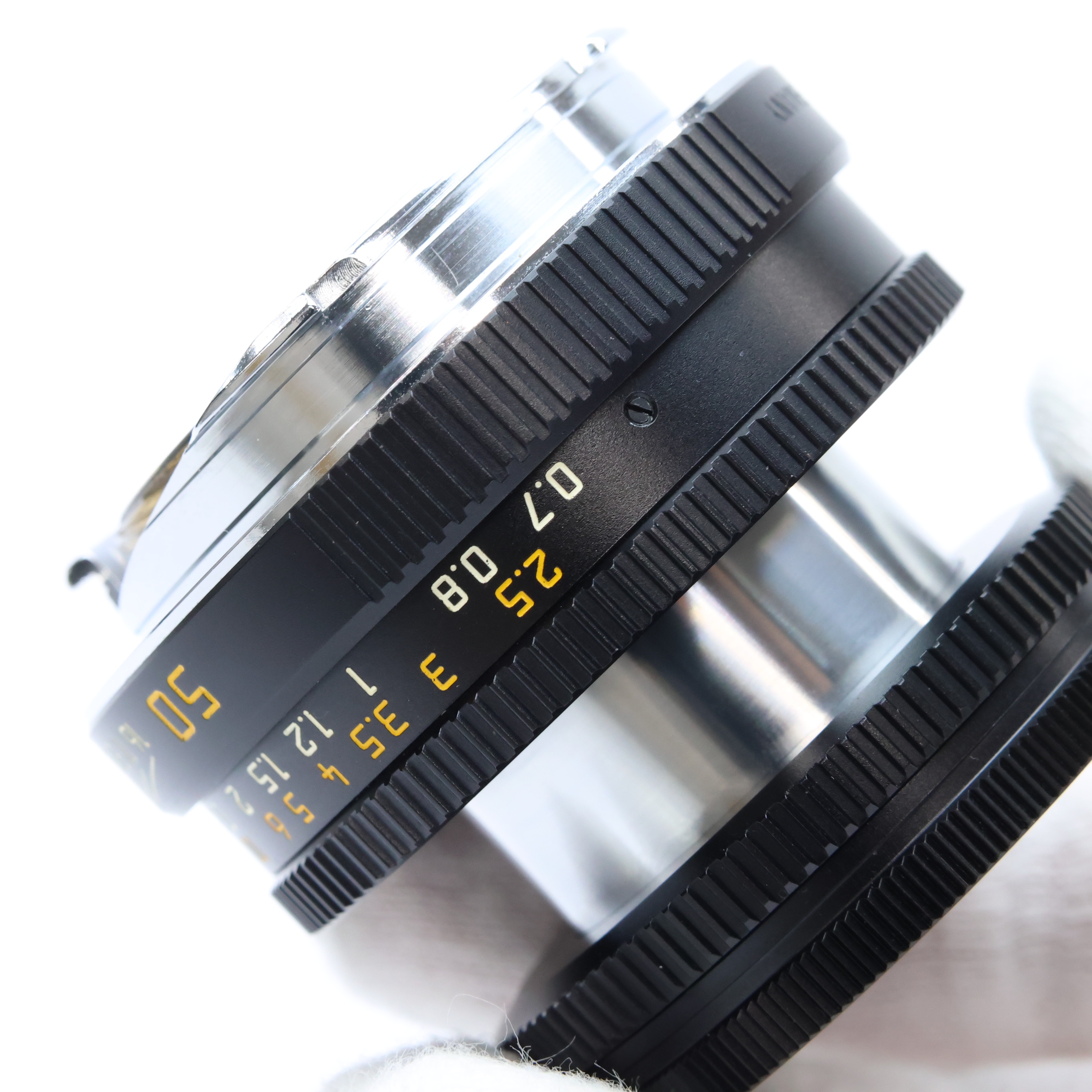 中古)Leica (ライカ) エルマー M50mm F2.8 沈胴式 ※最短0.7m ブラック