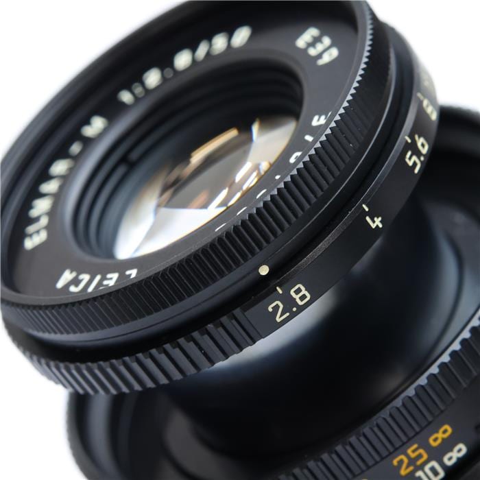 中古)Leica (ライカ) エルマー M50mm F2.8 沈胴式 ※最短0.7m ブラック
