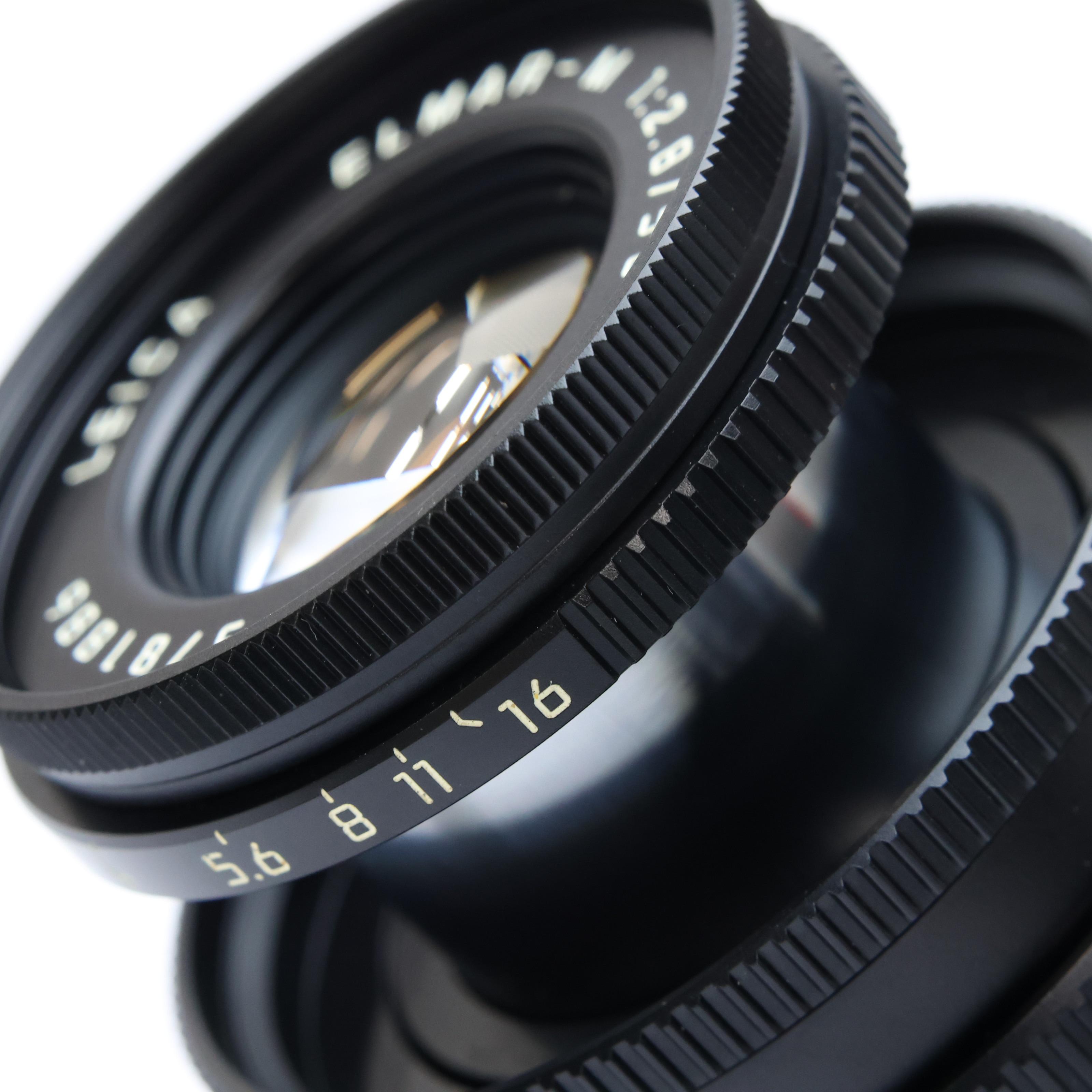 中古)Leica (ライカ) エルマー M50mm F2.8 沈胴式 ※最短0.7m ブラック