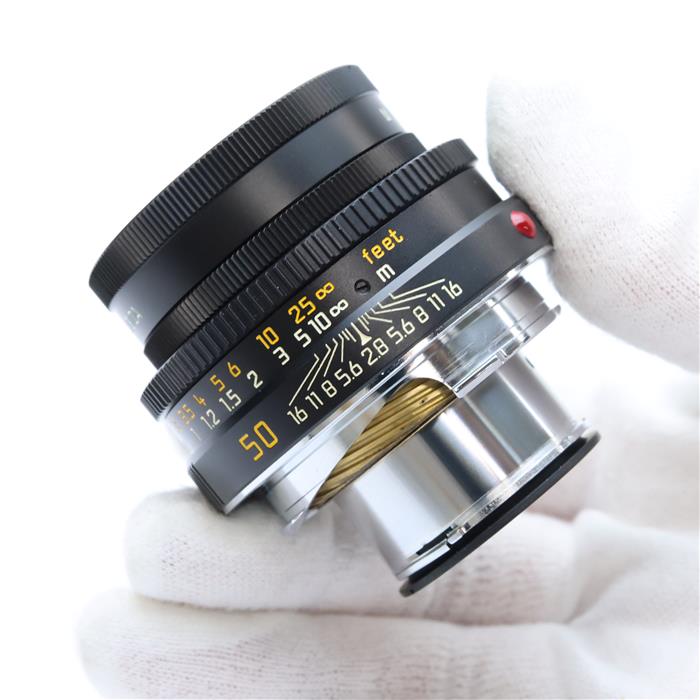 中古)Leica (ライカ) エルマー M50mm F2.8 沈胴式 ※最短0.7m ブラック