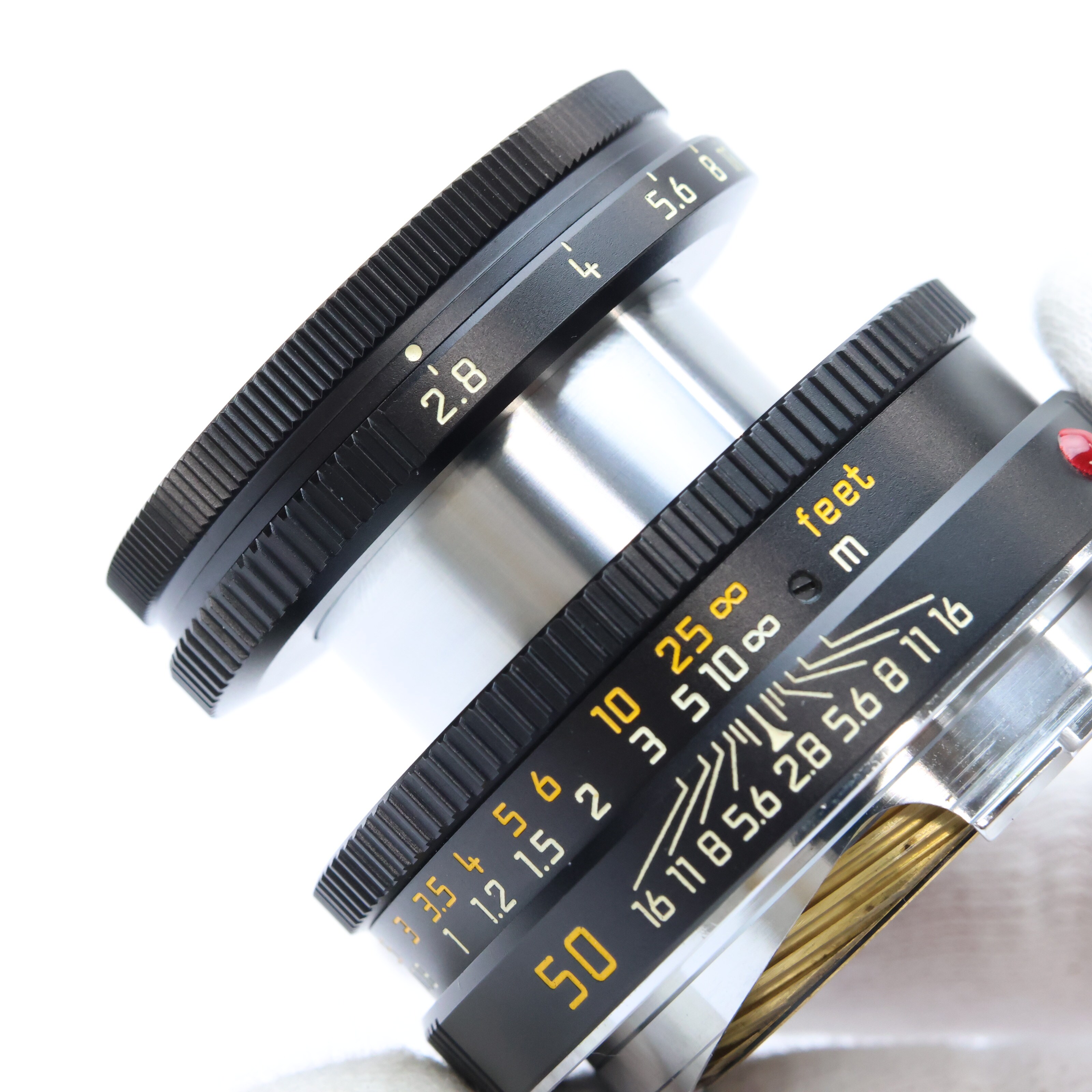 Leica エルマー M50mm F2.8（沈胴式・最短0.7m） 中古)Leica (ライカ) エルマー M50mm F2.8 沈胴式 ※最短0.7m ブラック