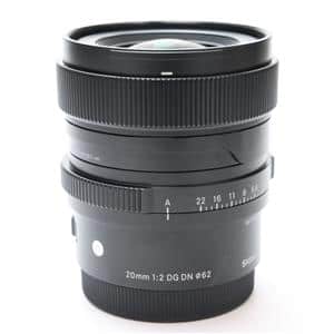 SIGMA (シグマ) Contemporary 20mm F2 DG DN (ソニーE用/フルサイズ対応) メイン
