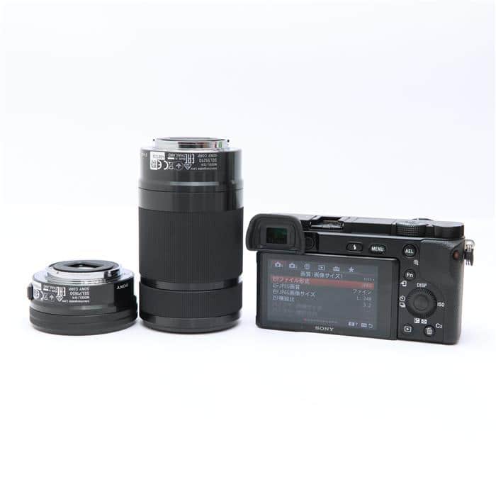 【しろくろ】SONY α6100 ダブルズームキット Amazon | SONY(ソニー) ミラーレス一眼 α6100 ダブルズーム