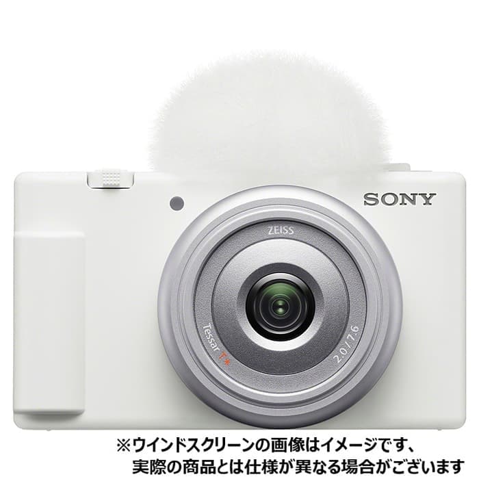 新品)SONY (ソニー) VLOGCAM ZV-1F ホワイト（商品ID：4548736147058