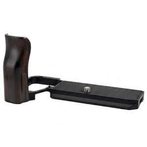 YUWOOD（ユーウッド） ウッドグリップ一体型ベースプレート Panasonic LUMIX S9用 Y-S9-GPB ブラック メイン