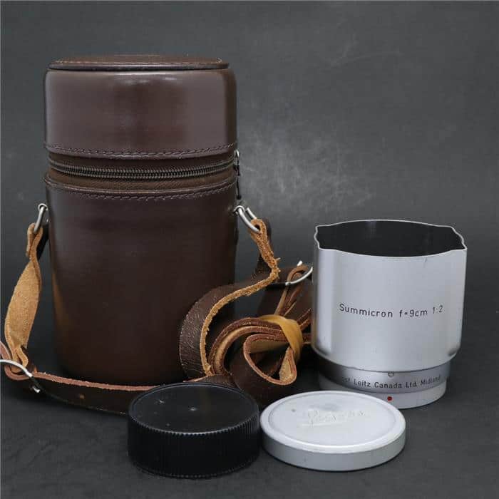 中古)Leica (ライカ) ズミクロン M90mm F2 最初期型 (フード着脱