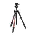 Manfrotto (マンフロット) Element MII アルミニウム4段三脚キット MKELMII4RD-BH レッド