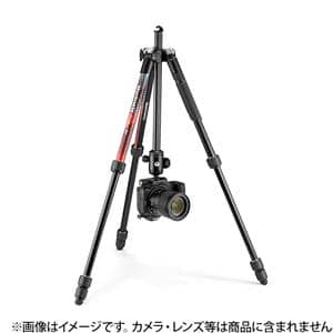 Manfrotto (マンフロット) Element MII アルミニウム4段三脚キット MKELMII4RD-BH レッド