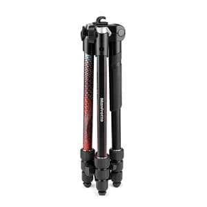 Manfrotto (マンフロット) Element MII アルミニウム4段三脚キット MKELMII4RD-BH レッド