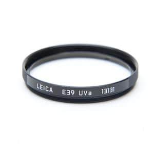 LEICA ライカ フィルター E39 UVA シルバー 13132 フィルター E39 UVA II シルバー / ライカオンラインストア