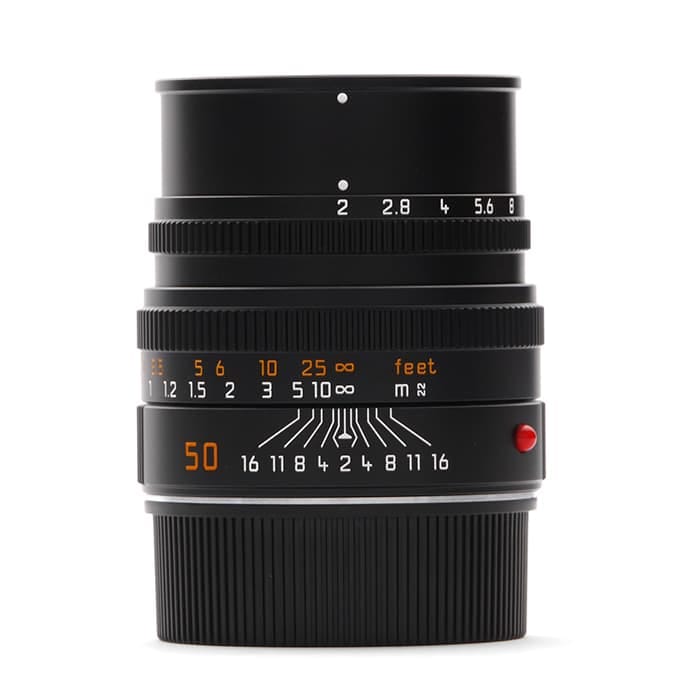新品)Leica (ライカ) ズミクロン M50mm F2.0 レンズフード組込 (6bit